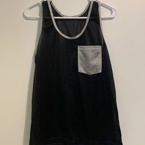 Jersey Mesh Tank Top